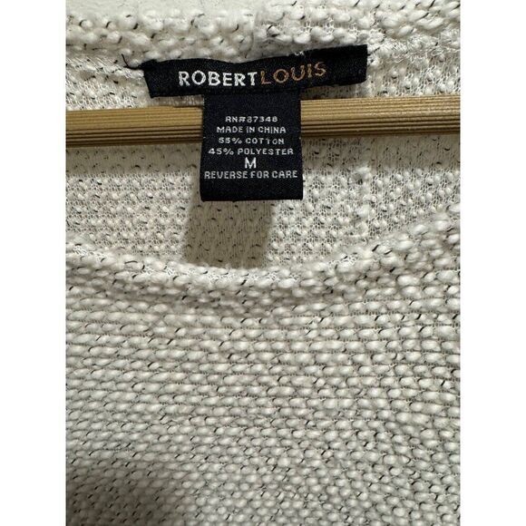 Robert Louis Ivory Knit Sweater Dress Sz Medium - Picture 3 of 6